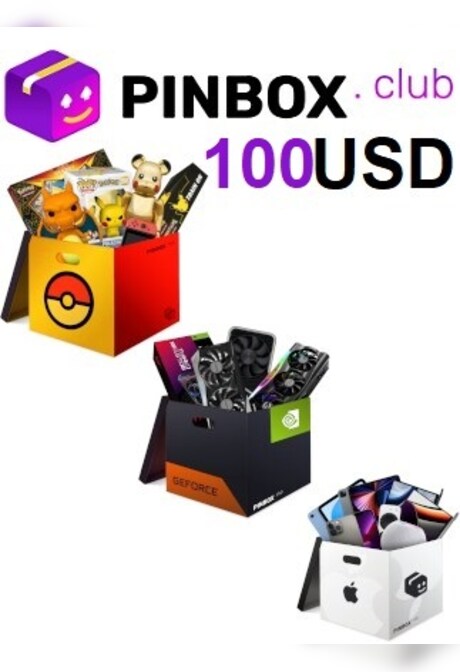Pinbox Club Gift Card 100 USD - PinBoxClub Key - GLOBAL