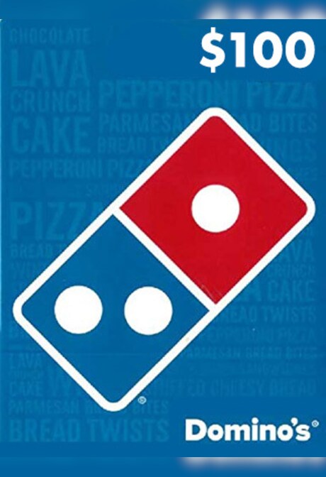 Dominos Pizza Gift Card 100 USD - Dominos Pizza Key - UNITED STATES
