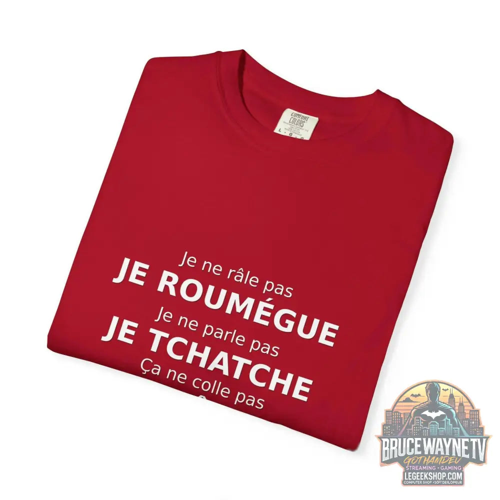 🎮 T-shirt Unisexe Citations Humoristiques Françaises 🎮 - T-Shirt