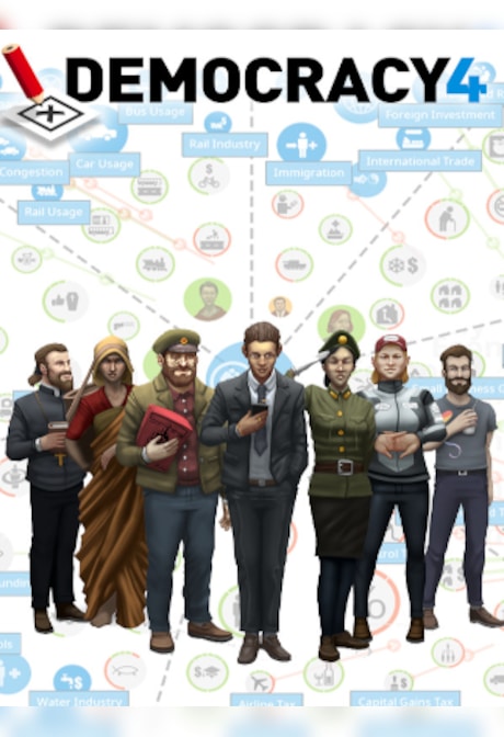 Democracy 4 (PC) - Steam Gift - GLOBAL