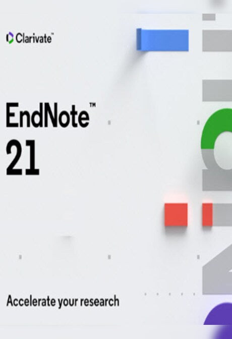 EndNote 21 (PC) (1 Device, Lifetime) - EndNote Key - GLOBAL