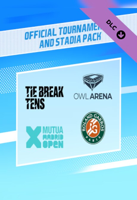 Tennis World Tour 2: Official Tournaments and Stadia Pack (PC) - Steam Key - GLOBAL