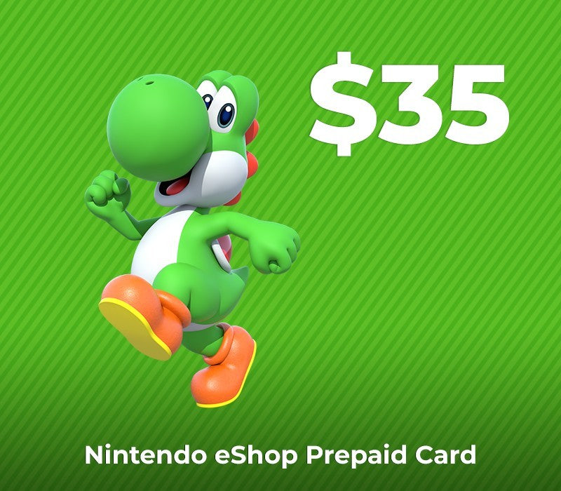 Nintendo eShop Prepaid Card $35 CA
