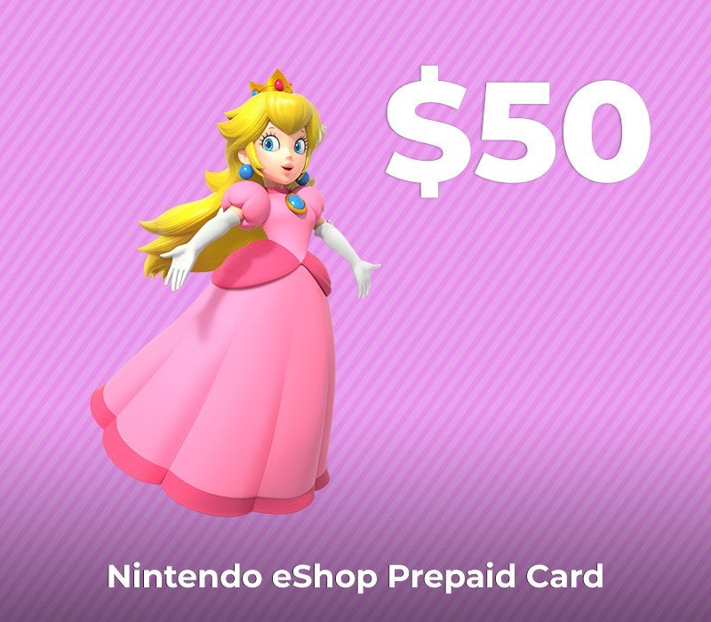 Nintendo eShop Prepaid Card $50 CA