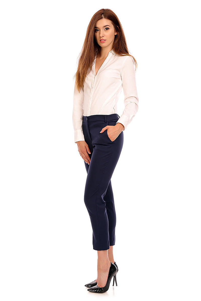 Chaussures à talons femme Cabba Pantalon Pantalon — bleu marine