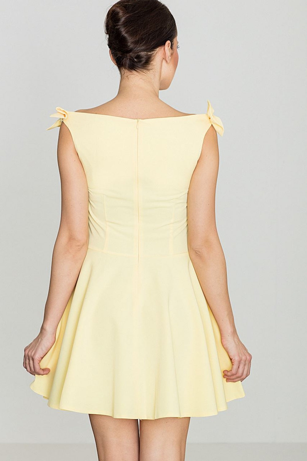 Robe femme Lenitif De Cocktail De — jaune