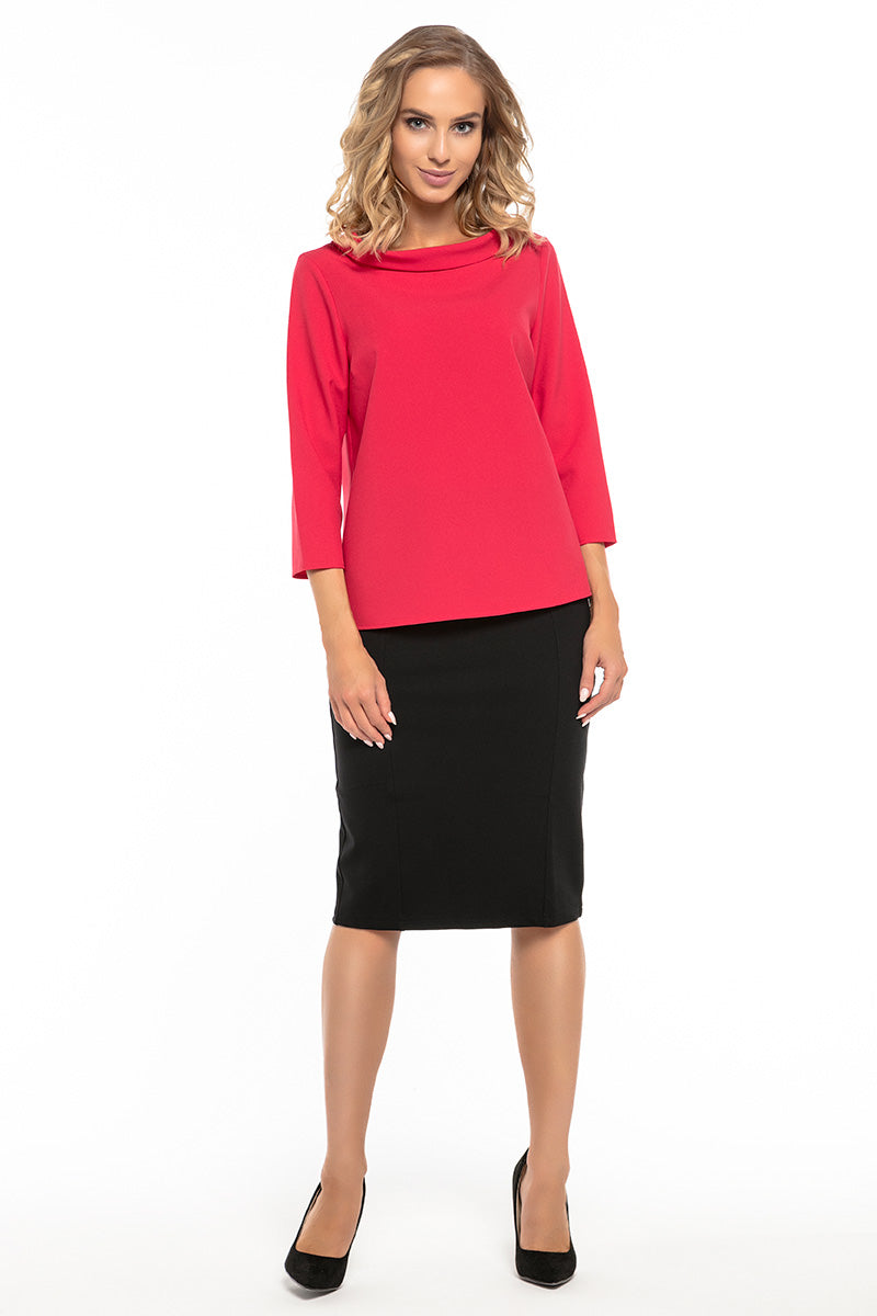 Blouse femme Tessita Chemisier Chemisier — rouge