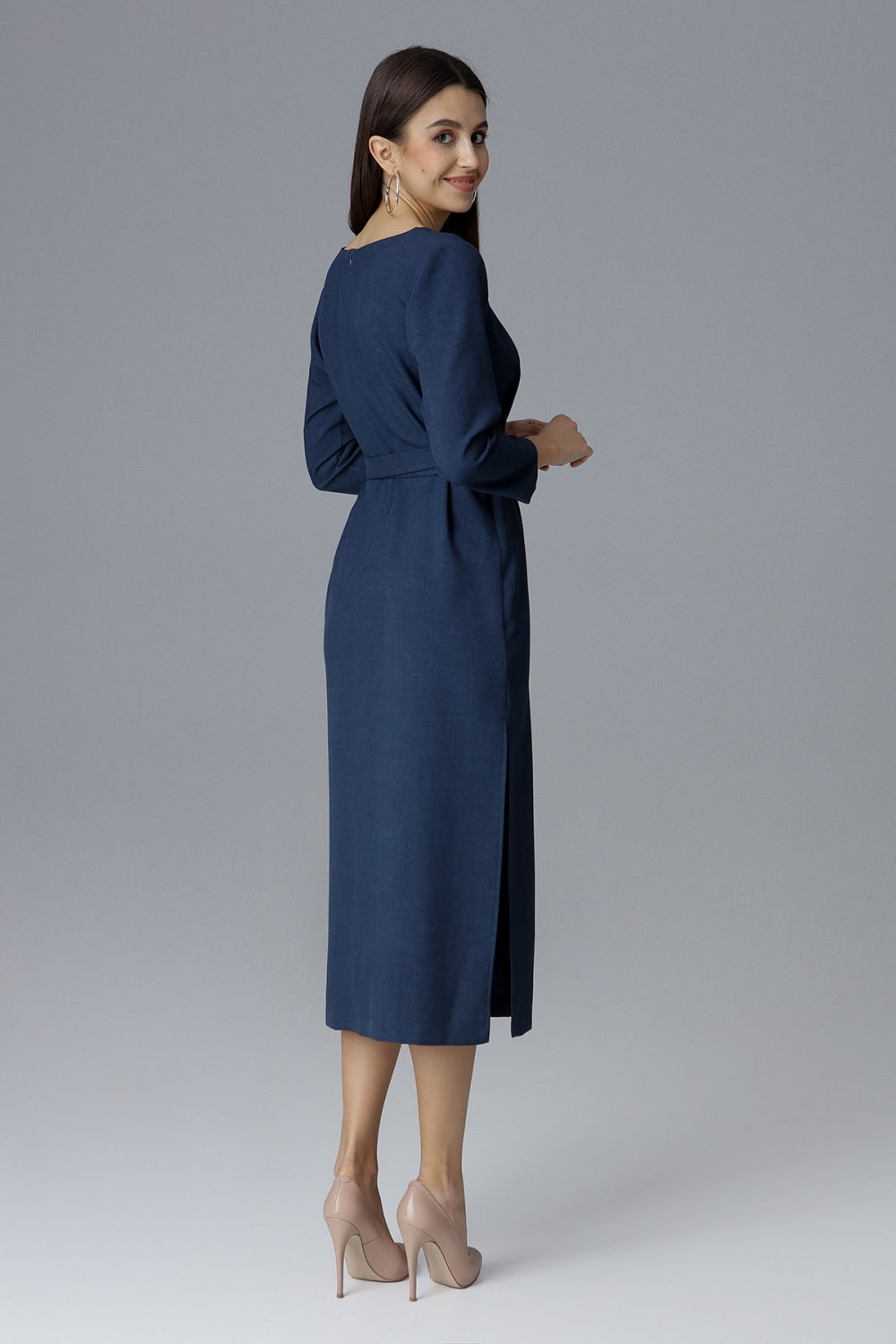 Robe femme Figl De Cocktail De — bleu marine
