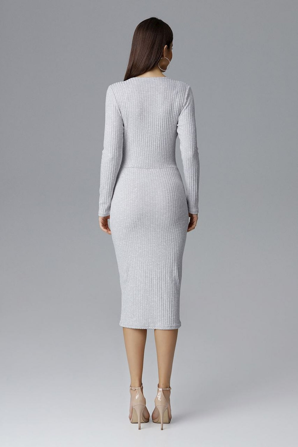 Robe femme Figl De Cocktail De — gris