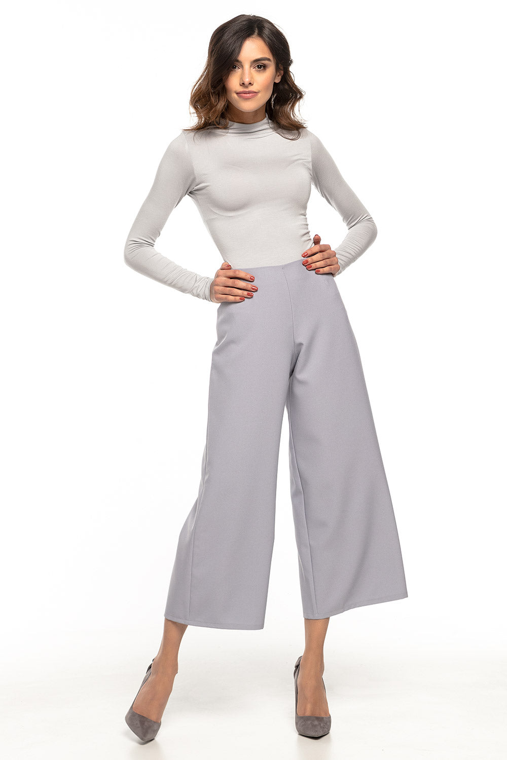 Chaussures à talons femme Tessita Pantalon Pantalon — gris