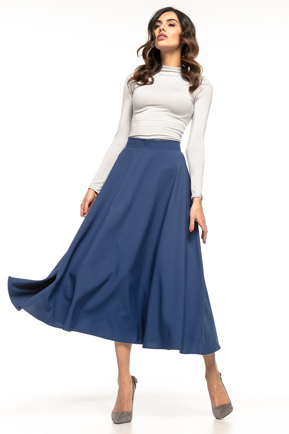 Jupe femme Tessita — bleu marine