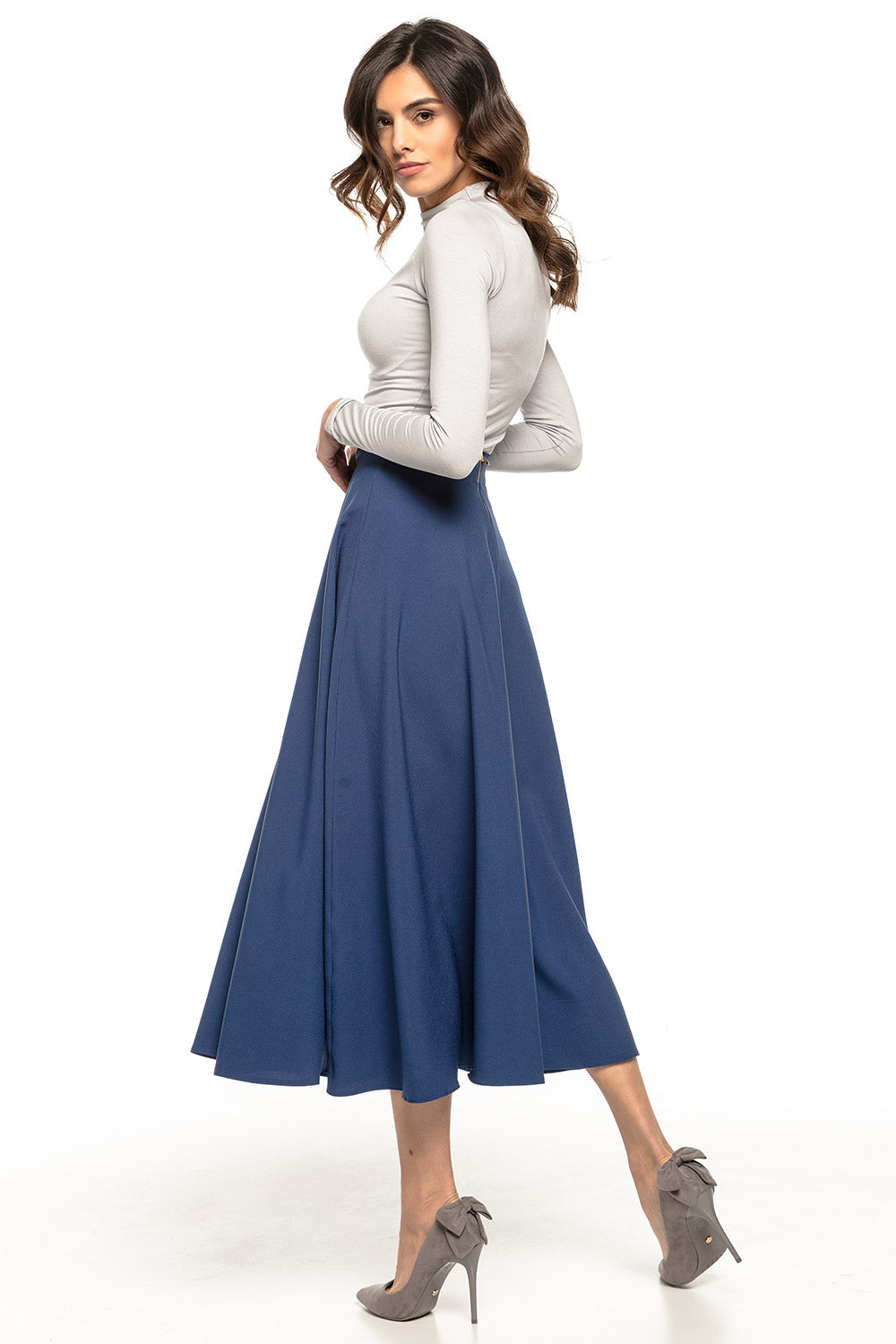 Jupe femme Tessita — bleu marine