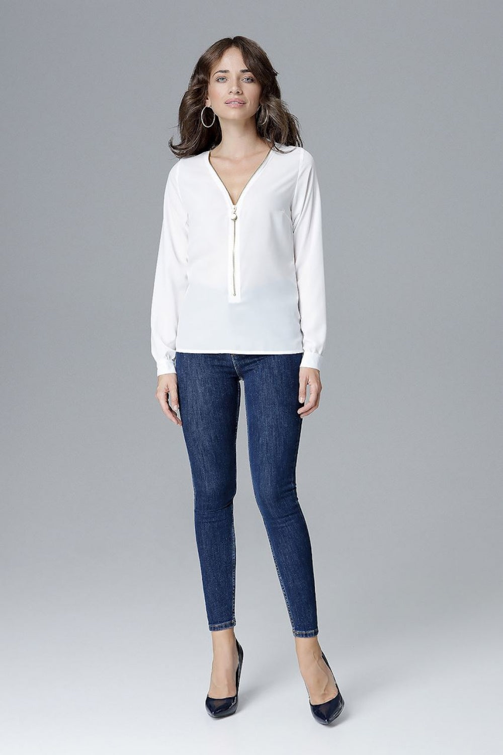 Blouse femme Lenitif Chemisier Chemisier — beige