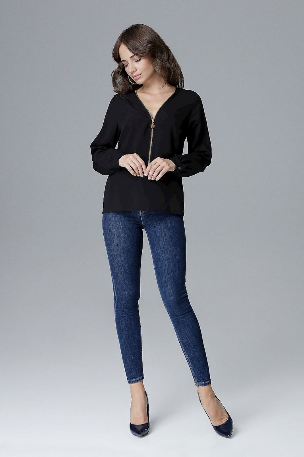 Blouse femme Lenitif Chemisier Chemisier — noir