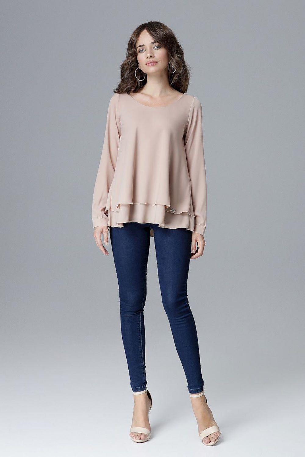 Blouse femme Lenitif Chemisier Chemisier — beige