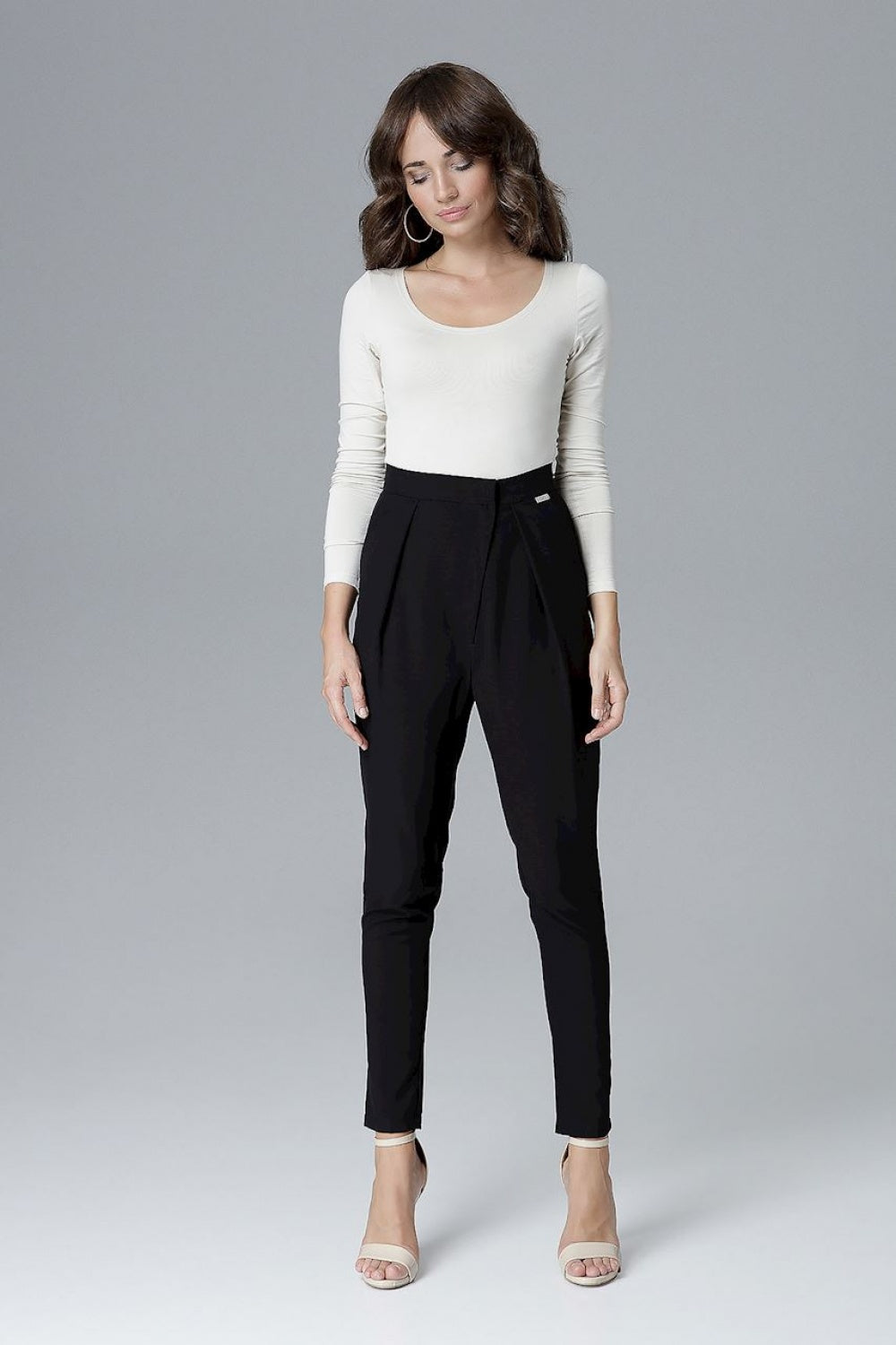 Chaussures à talons femme Lenitif Pantalon Pantalon — noir