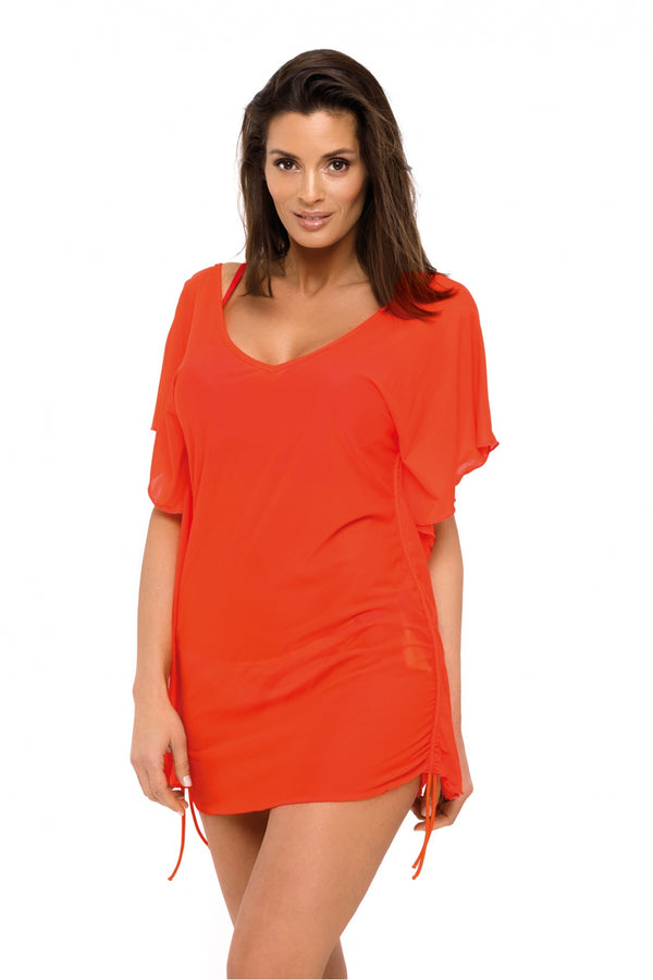 Maillot de bain femme Marko Tunique De Plage — orange