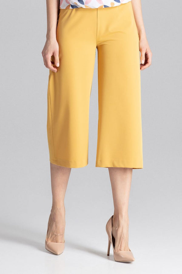 Chaussures à talons femme Figl Pantalon Pantalon — jaune