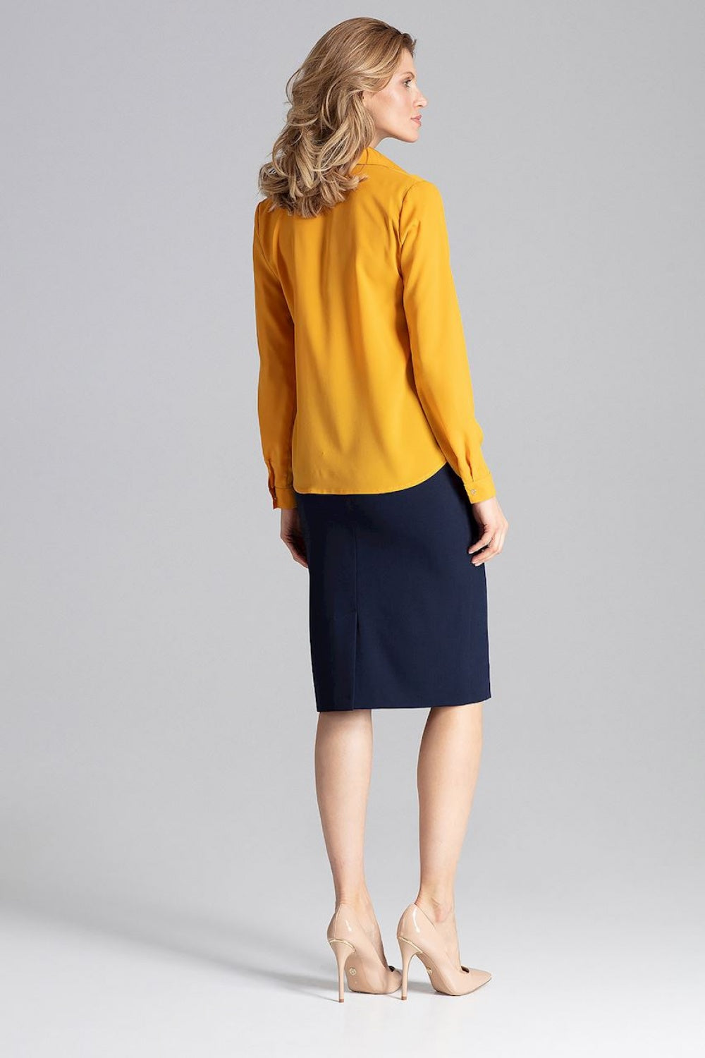 Blouse femme Figl Chemisier Chemisier — jaune