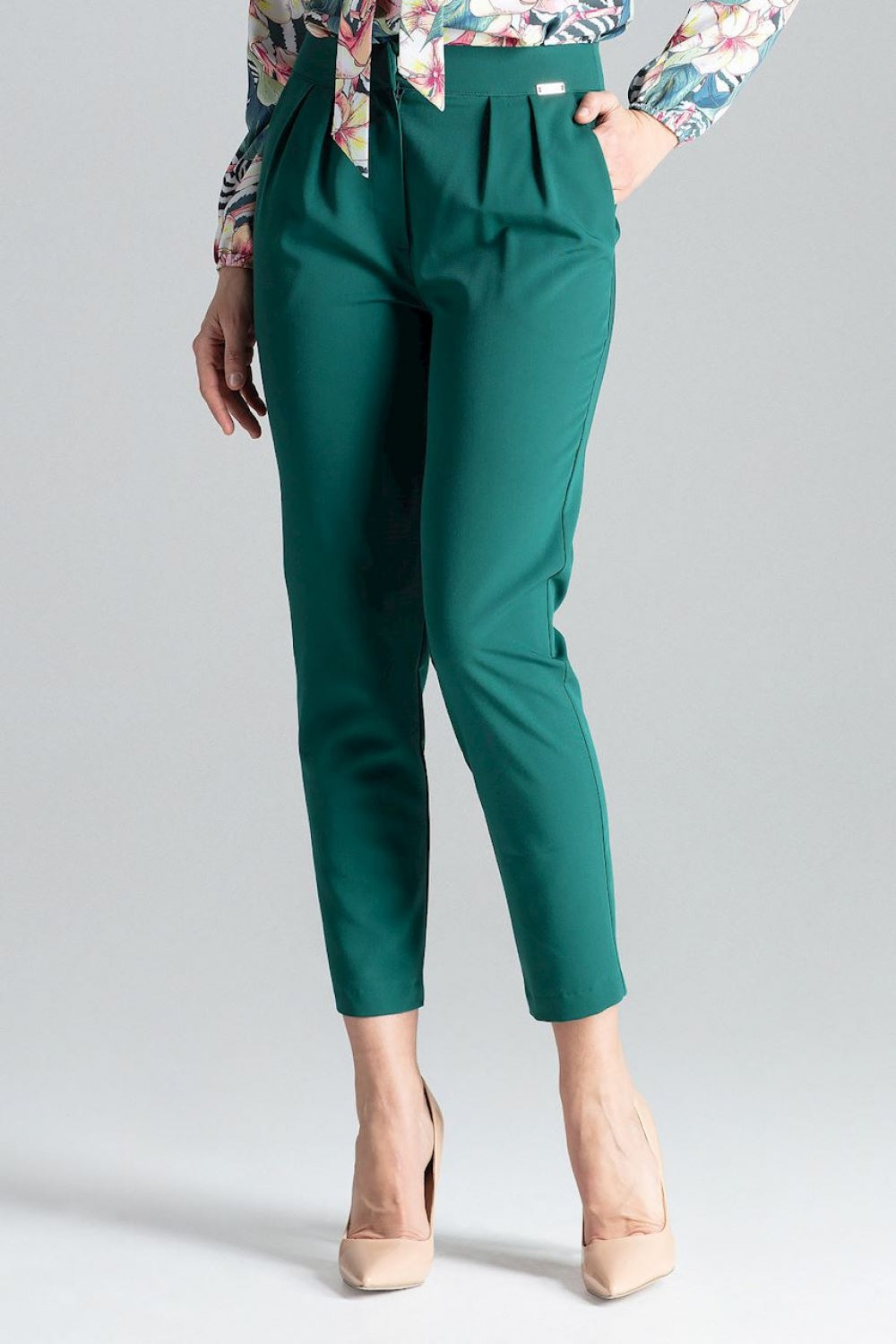 Chaussures à talons femme Lenitif Pantalon Pantalon — vert