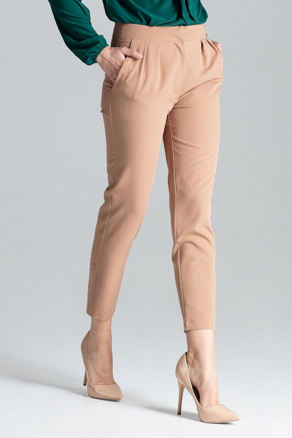 Chaussures à talons femme Lenitif Pantalon Pantalon — brun