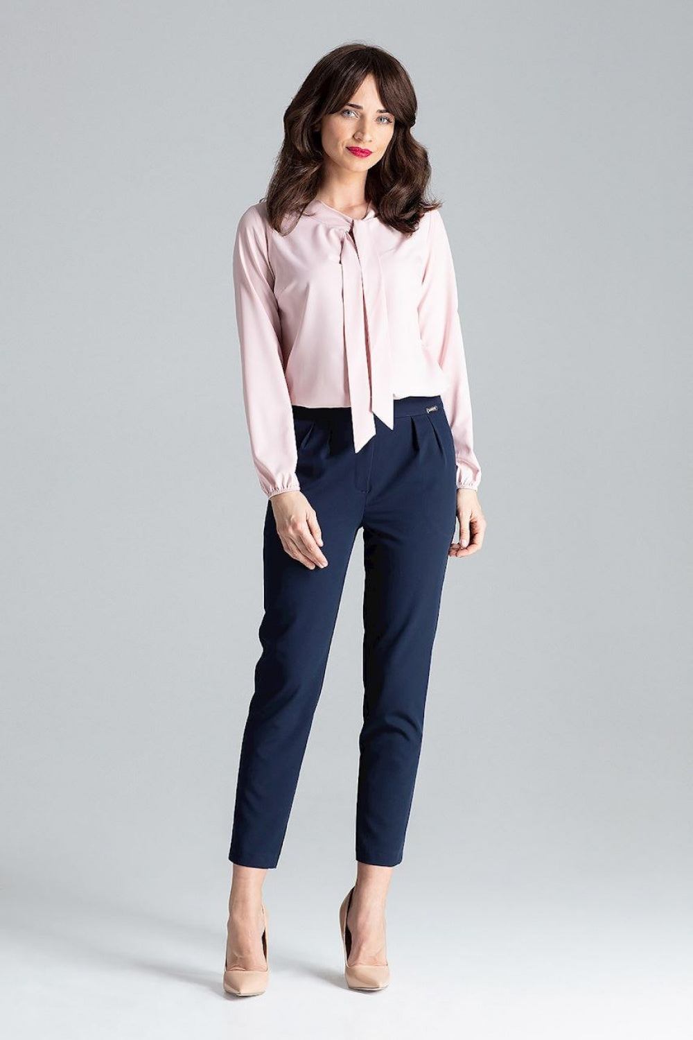 Chaussures à talons femme Lenitif Pantalon Pantalon — bleu marine
