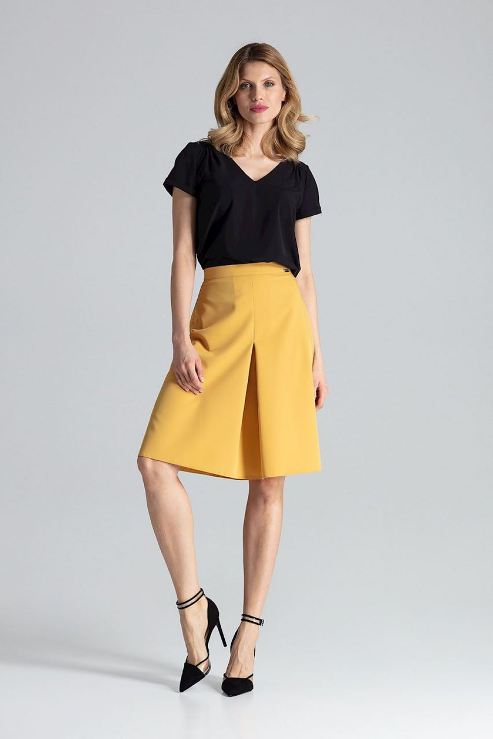 Jupe femme Figl — jaune