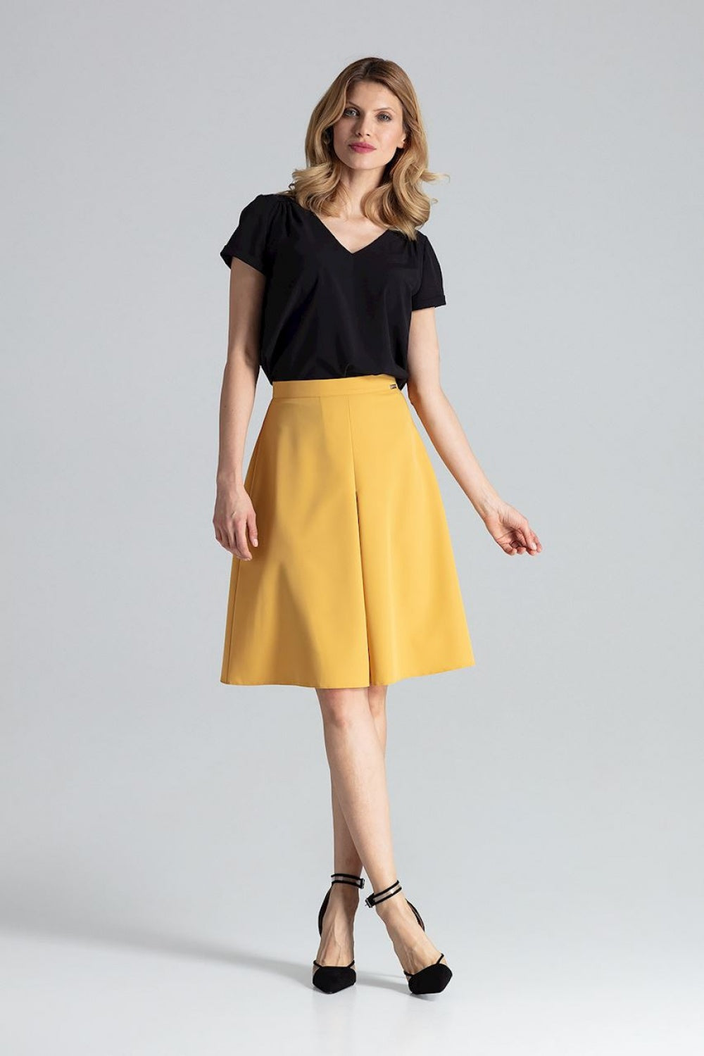 Jupe femme Figl — jaune