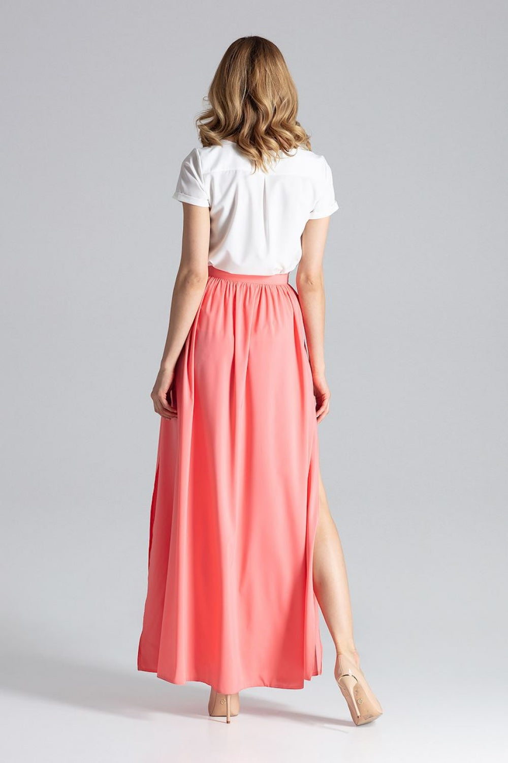 Jupe femme Figl Longue Longue — rosé