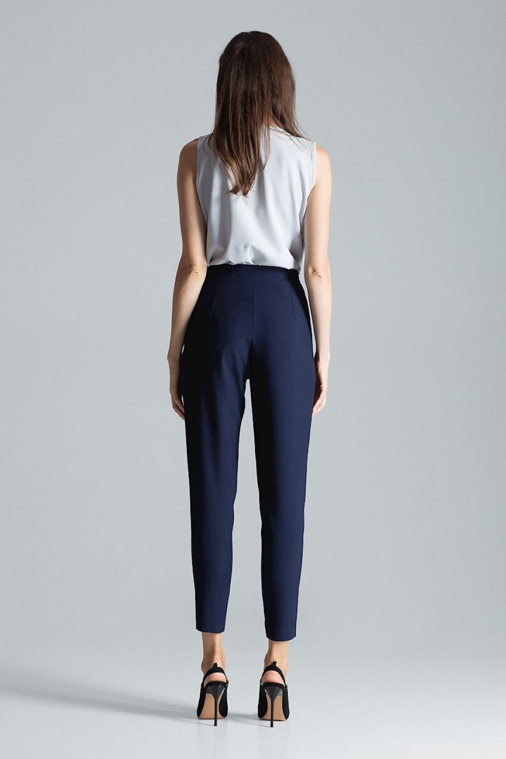 Chaussures à talons femme Figl Pantalon Pantalon — bleu marine