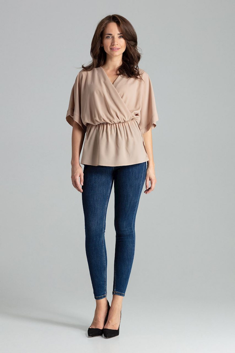 Blouse femme Lenitif Chemisier Chemisier — beige