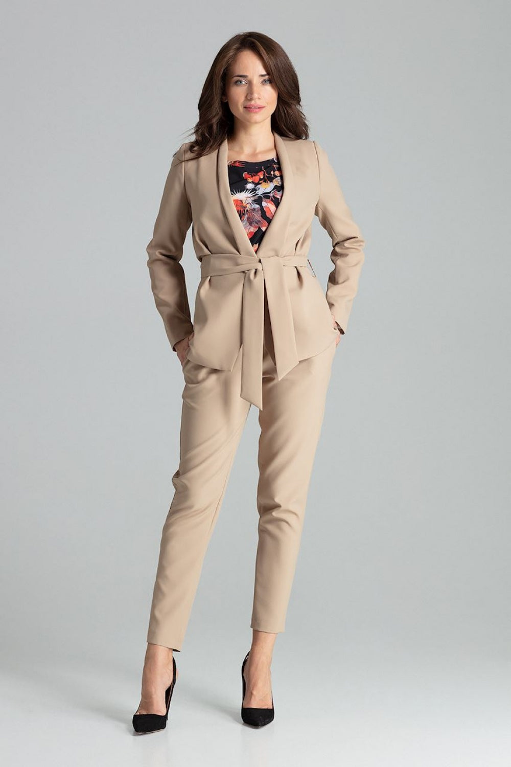 Blazer femme Lenitif — beige