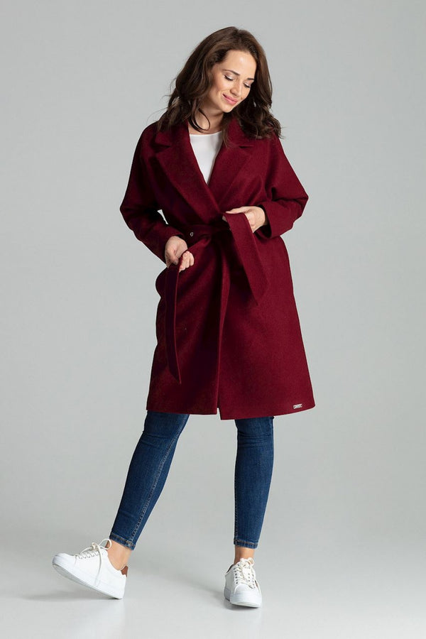 Manteau femme Lenitif — rouge