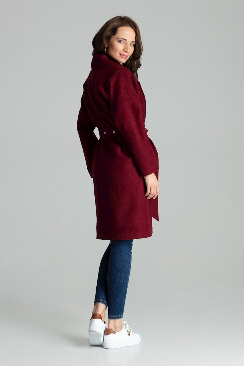 Manteau femme Lenitif — rouge