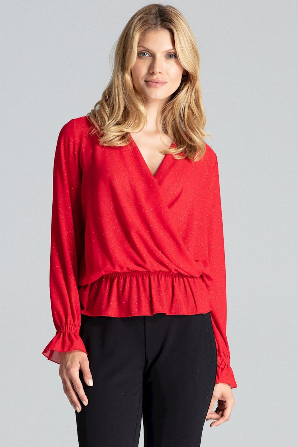 Blouse femme Figl Chemisier Chemisier — rouge
