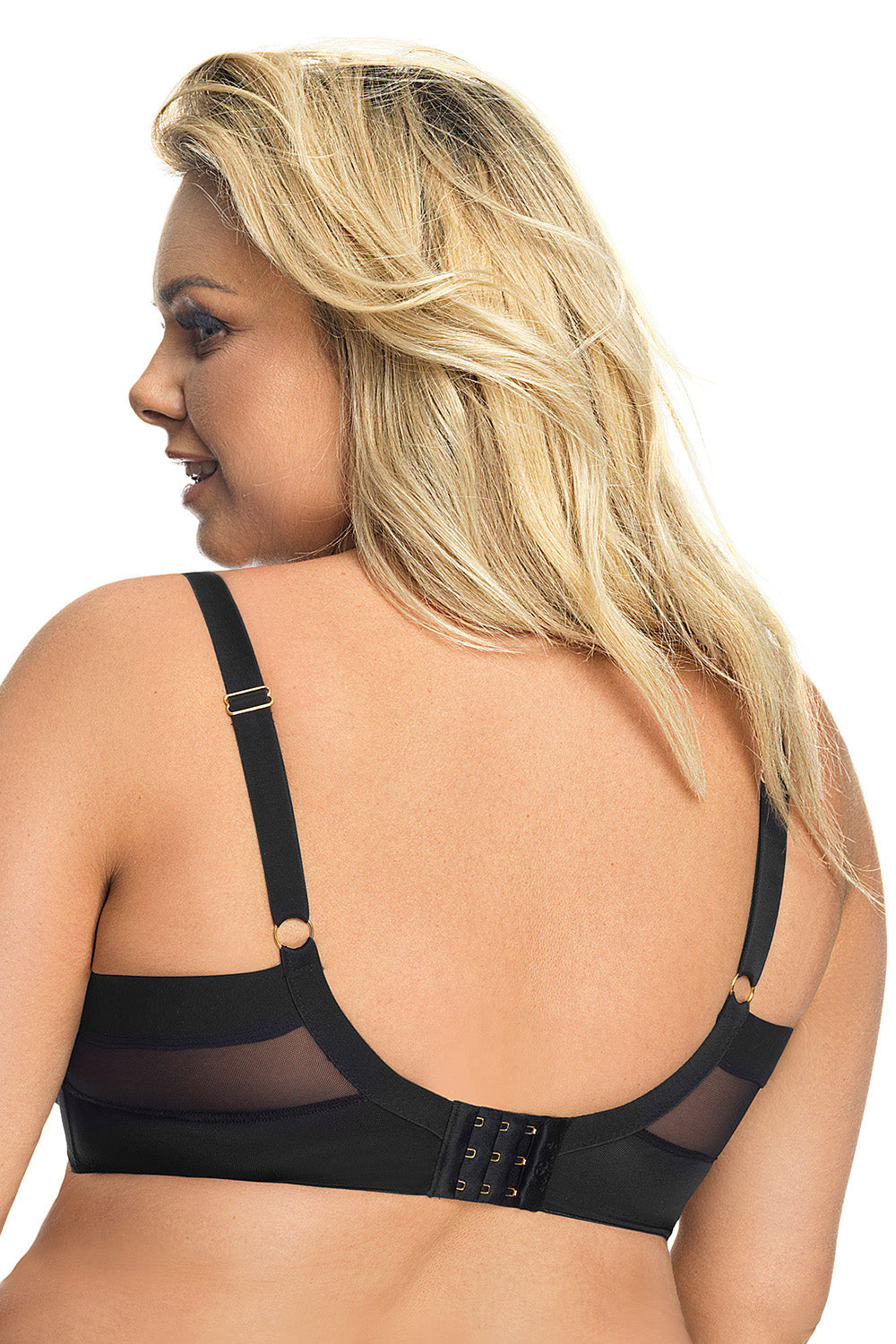Soutien-gorge semi-soft femme Gorsenia Lingerie Soft Soft — noir