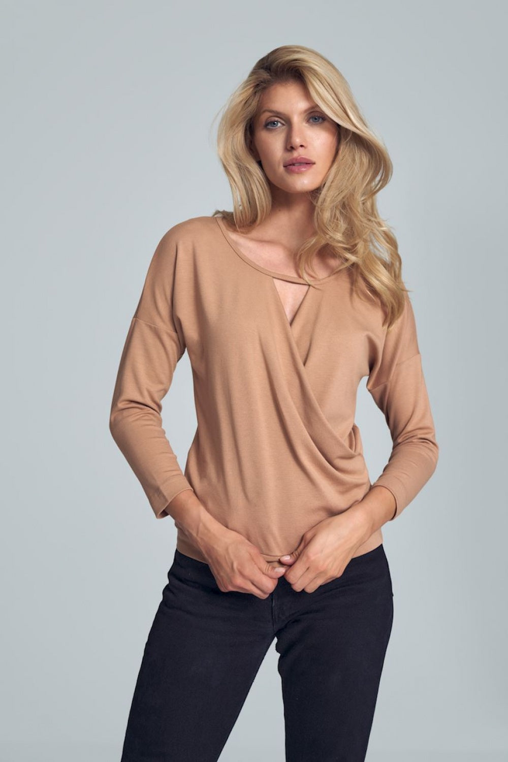 Blouse femme Figl Chemisier Chemisier — beige