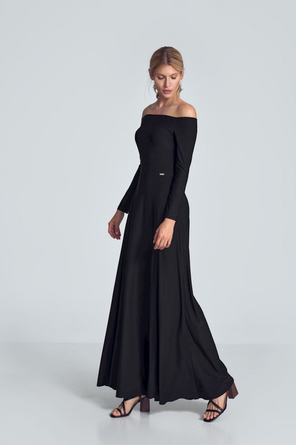 Robe femme Figl Longue Longue — noir