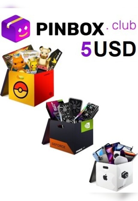 Pinbox Club Gift Card 5 USD - PinBoxClub Key - GLOBAL