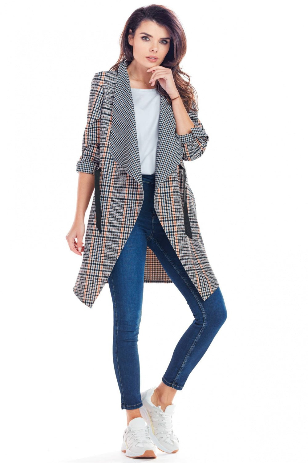 Blazer femme awama — bleu marine