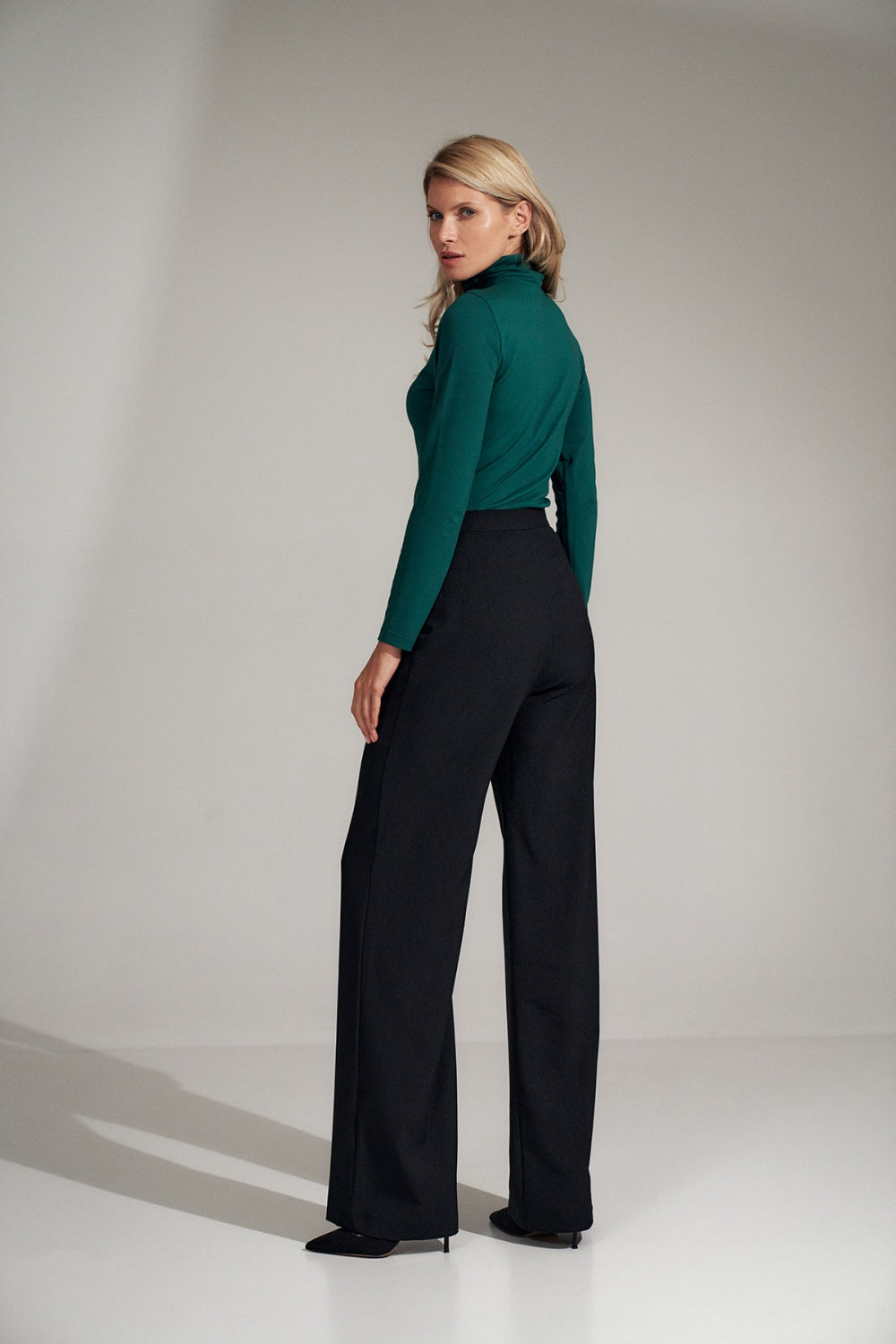 Chaussures à talons femme Figl Pantalon Pantalon — noir