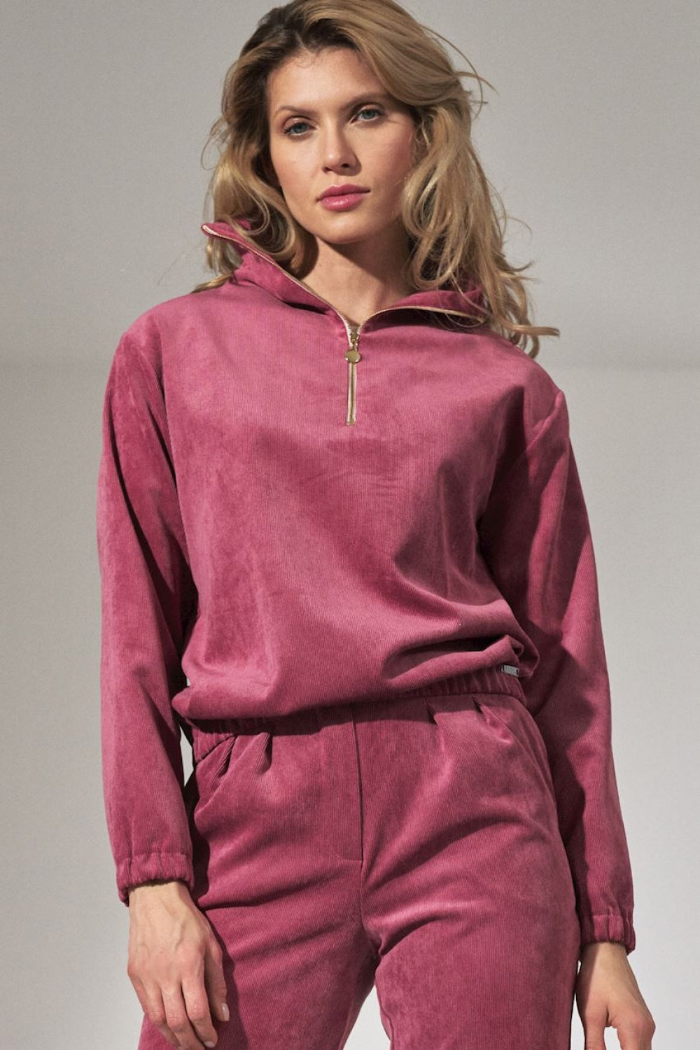 T-shirt femme Figl Sweatshirt Sweatshirt — rosé