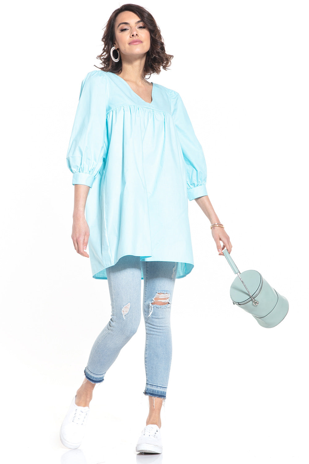 Blouse femme Tessita Tunique Tunique — bleu