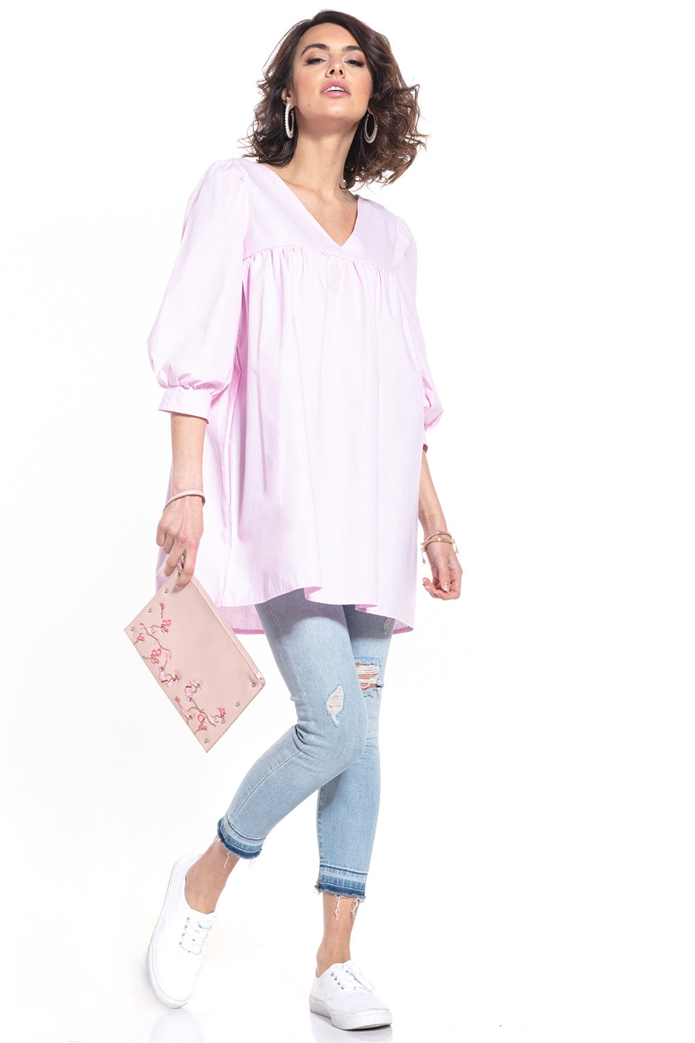 Blouse femme Tessita Tunique Tunique — rosé