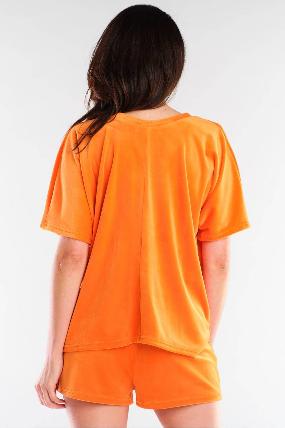 Chaussures à talons femme awama Shorts Shorts — orange