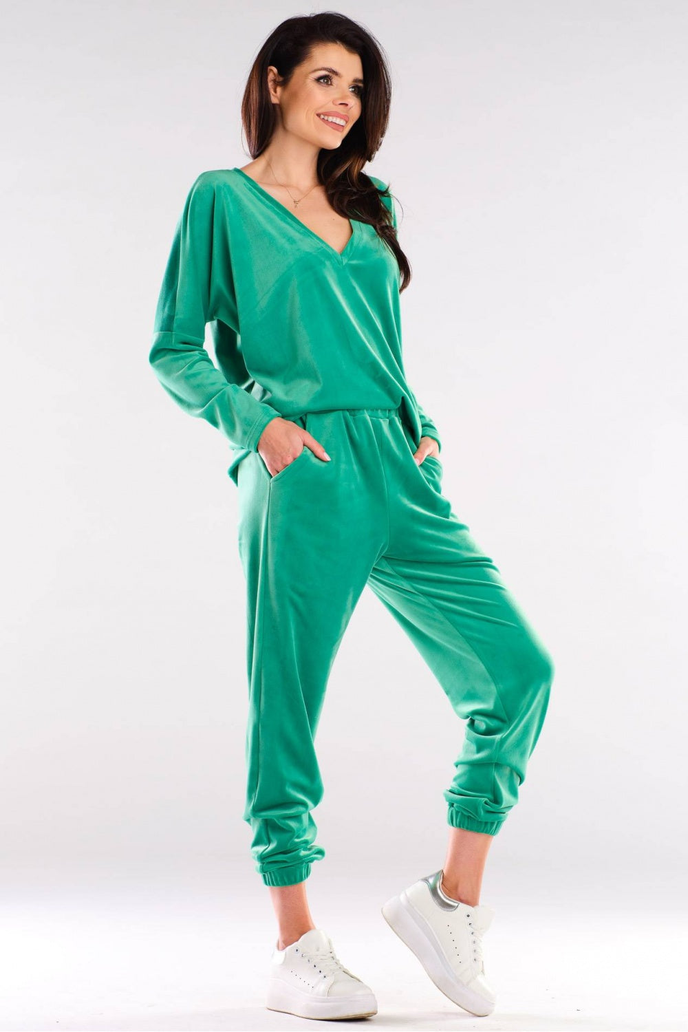 T-shirt femme awama Sweatshirt Sweatshirt — vert