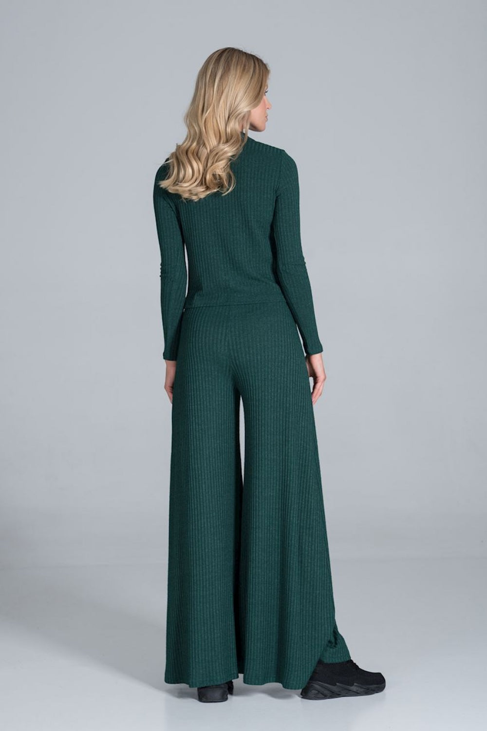 Chaussures à talons femme Figl Pantalon Long Pantalon — vert