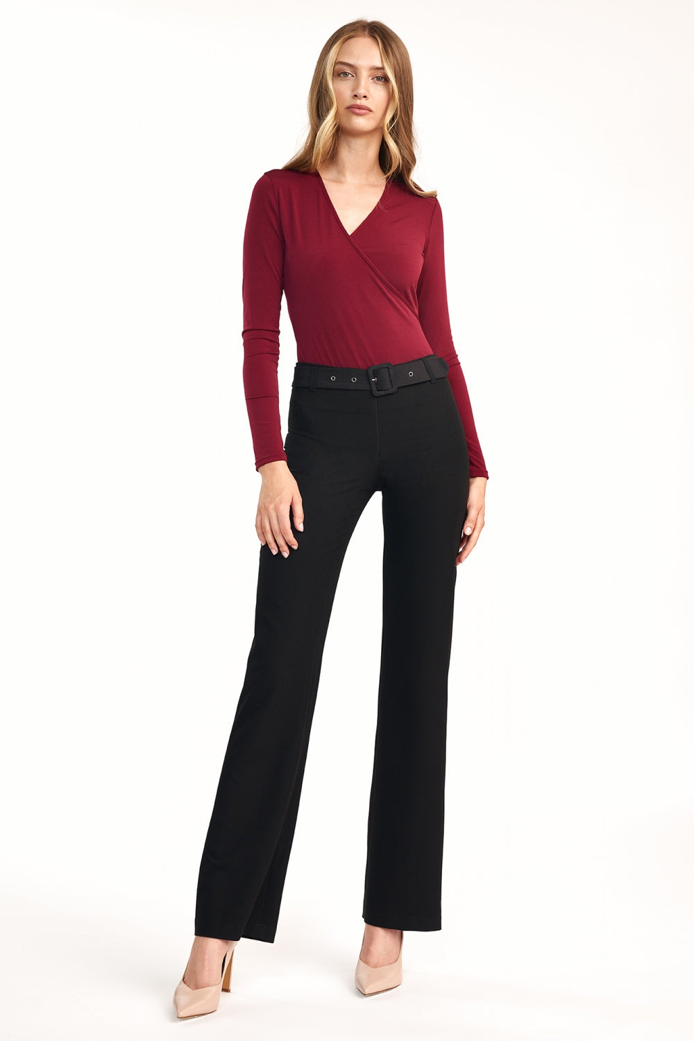 Chaussures à talons femme Nife Pantalon Pantalon — noir