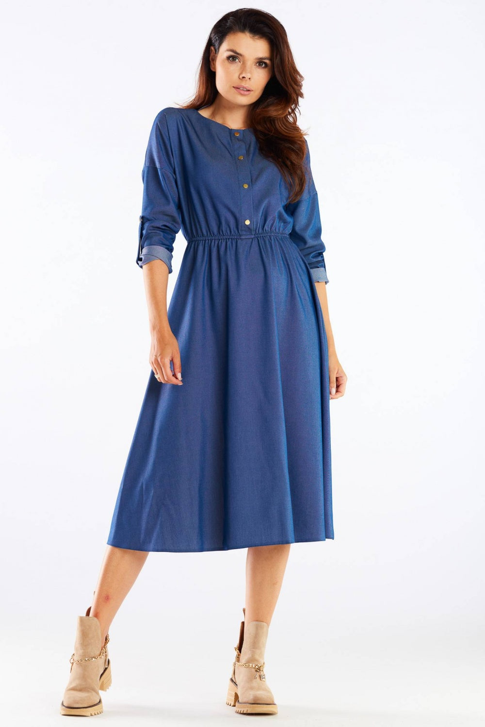 Robe femme awama De Jour De — bleu
