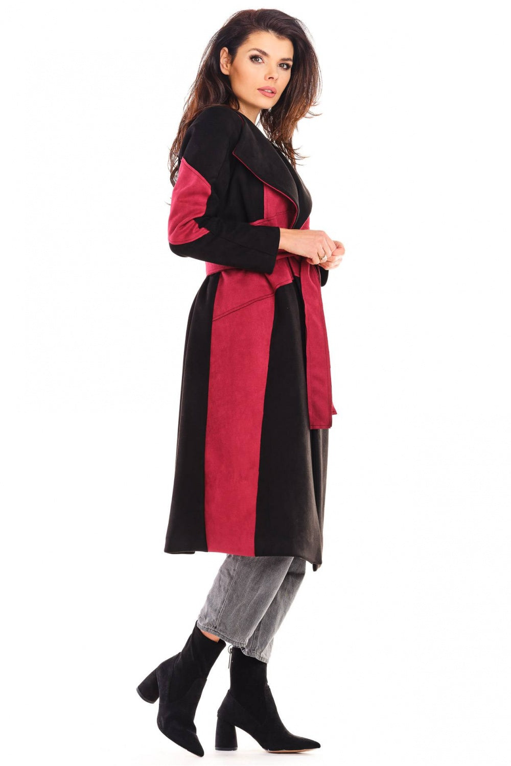 Manteau femme awama — rouge